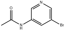 3-(アセチルアミノ)-5-ブロモピリジン 化学構造式