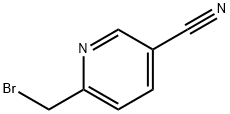 6-溴甲基烟腈, 158626-15-4, 结构式