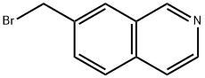 7-(溴甲基)异喹啉 结构式