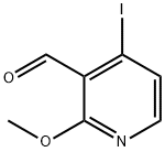 4-ヨード-2-メトキシニコチンアルデヒド 化学構造式
