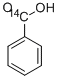 苯甲酸-羧基-14C 结构式