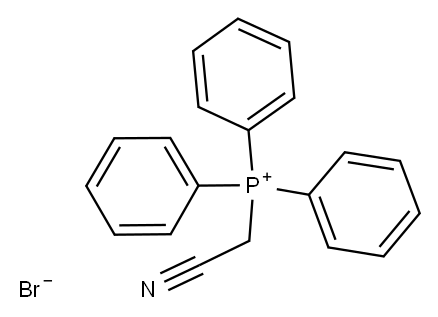 (氰基甲基)三苯基溴化膦, 15898-47-2, 结构式