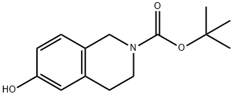 N-BOC-6-羟基-3,4-二氢异喹啉 结构式