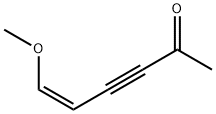 5-Hexen-3-yn-2-one, 6-methoxy-, (5Z)- (9CI) Structure