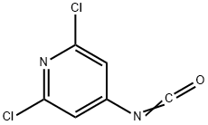 2,6-二氯-4-吡啶异氰酸酯, 159178-03-7, 结构式