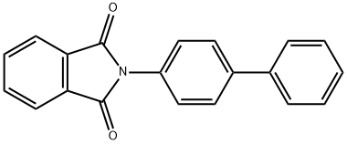 N-(4-Biphenylyl)phthalic acid imide Structure