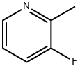 3-フルオロ-2-メチルピリジン 化学構造式