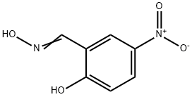 2-HYDROXY-5-NITROBENZALDEHYDE OXIME 结构式