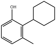 2-Cyclohexyl-3-methylphenol Structure