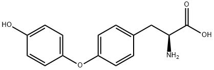 L-甲状腺氨酸 结构式