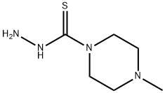 1-Piperazinecarbothioicacid,4-methyl-,hydrazide(8CI,9CI) Structure