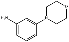 3-(4-吗啉基)苯胺, 159724-40-0, 结构式