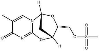2,3'-ANHYDRO-1-(2'-DEOXY-5'-O-METHYLSULFONYL-BETA-D-THREO-PENTOFURANOSYL)-THYMINE