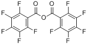 2,3,4,5,6-五氟苯甲酸酐 结构式