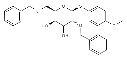 4-メトキシフェニル 2,6-ジ-O-ベンジル-β-D-ガラクトピラノシド