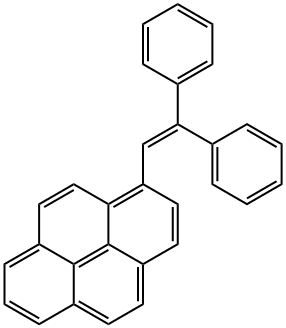 1-(2,2-DIPHENYLETHEN-1-YL)PYRENE Structure