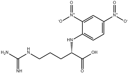 NΑ-2,4-二硝基苯-L-精氨酸 结构式