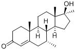 勃拉睪酮, 1605-89-6, 结构式