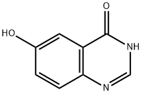 6-羟基-4-喹唑酮 结构式