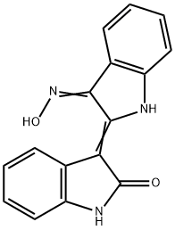 インジルビン-3'-オキシム 化学構造式