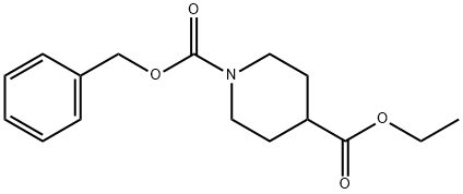 1-BENZYL 4-ETHYL PIPERIDINE-1,4-DICARBOXYLATE Struktur