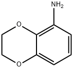 5-氨基-1,4-苯并二恶烷 结构式