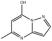 5-甲基吡唑并[1,5-A]嘧啶-7-醇 结构式