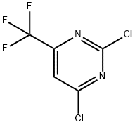 2,4-二氯-6-三氟甲基嘧啶, 16097-64-6, 结构式