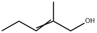 2-メチル-2-ペンテン-1-オール 化学構造式