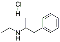DL-N-乙基苯异丙胺 盐酸盐 结构式