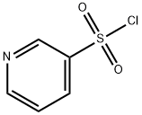 ピリジン-3-スルホニルクロリド 化学構造式