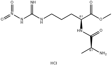 H-ALA-ARG(NO2)-OME HCL Struktur