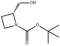 (R)-1-BOC-2-氮杂环丁烷甲醇, 161511-90-6, 结构式