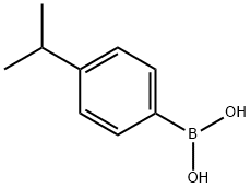 4-异丙基苯基硼酸, 16152-51-5, 结构式