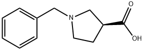 (S)-1-苄基吡咯烷-3-甲酸, 161659-80-9, 结构式