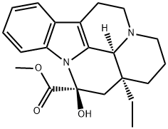 长春胺, 1617-90-9, 结构式