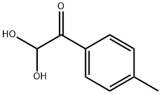 4-甲基苯基乙二醛水合物 结构式
