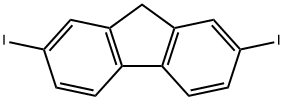 2,7-二碘芴 结构式
