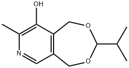 1,5-dihydro-3-isopropyl-8-methyl-[1,3]dioxepino[5,6-c]pyridin-9-ol Structure
