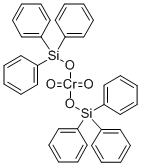 铬酸双(三苯基甲硅烷基)酯, 1624-02-8, 结构式
