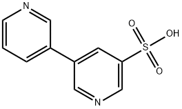 3,3''-BIPYRIDINE-5-SULFONIC ACID 结构式
