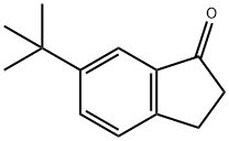 6-叔丁基-1-茚酮 结构式