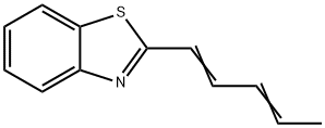 Benzothiazole, 2-(1,3-pentadienyl)- (7CI,8CI) Structure