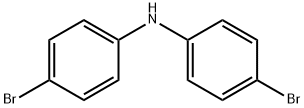二(4-溴苯基)胺 结构式