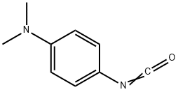 4-二甲氨基苯异氰酸酯 结构式