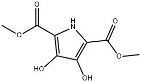 DIMETHYL 3,4-DIHYDROXYPYRROLE-2,5-DICARBOXYLATE Structure