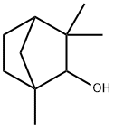 1,3,3-トリメチルビシクロ[2.2.1]ヘプタン-2-オール 化学構造式