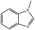 1-メチル-1H-ベンゾイミダゾール 化学構造式
