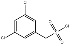 (3,5-DICHLORO-PHENYL)-METHANESULFONYL CHLORIDE Struktur