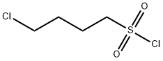 4-クロロブタン-1-スルホン酸クロリド 化学構造式